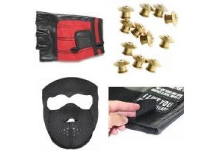 Shop Everything Else We Sell, Pins, Stickers, Vest Chains 