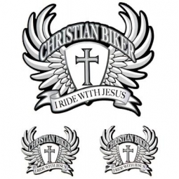 Shop Helmet Stickers for Christian Bikers - TheCheapPlace.com