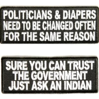 Shop Politcal Patches about Politics