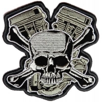 Shop Small Skull Biker Patches for your Leather Vest