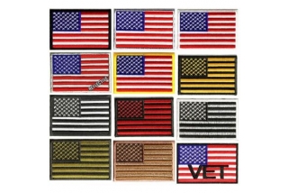 Flag Combo Patches Flag Combo Patches