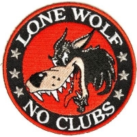 Lone Wolf Rider Patches