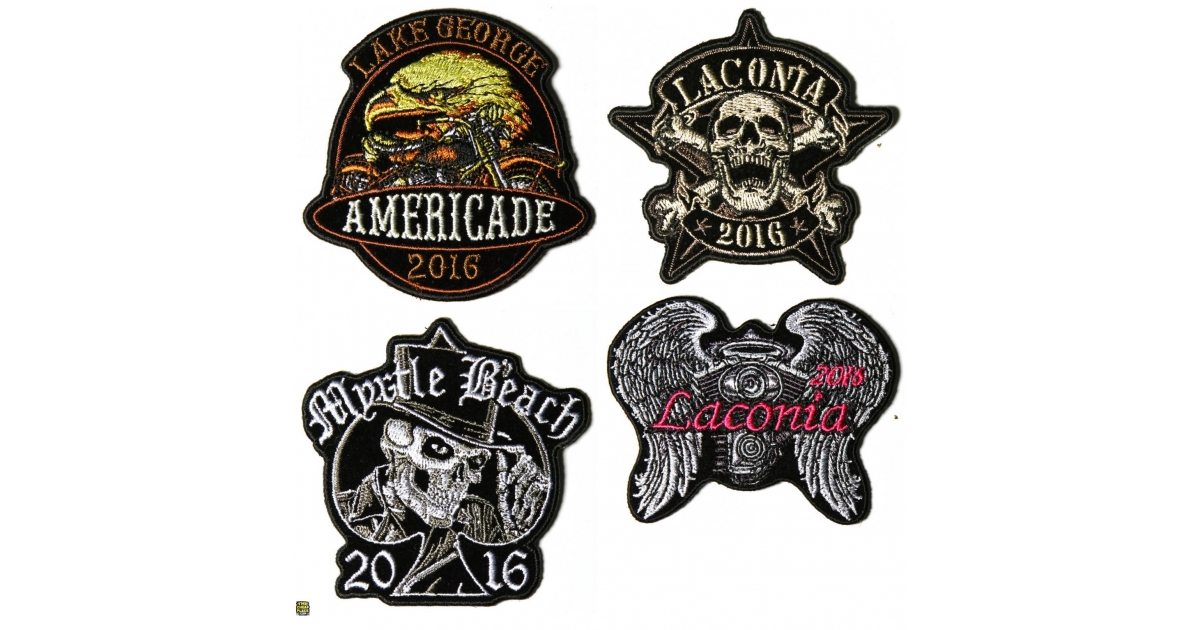 2016 Left Over Motorcycle Rally Patches have arrived - TheCheapPlace.com
