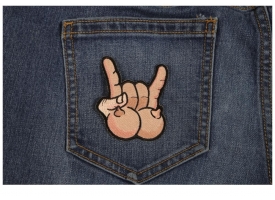 Cool Biker Patch Iron On Hot Cut Border Use In Cloth Hat Or Bag Free Shipping Ca - Foto 5