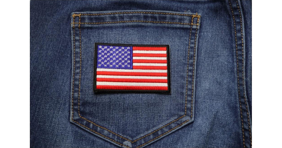 3 inch Flag Patches