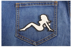 Shop Mudflap Girl Patches - Embroidered Patches 