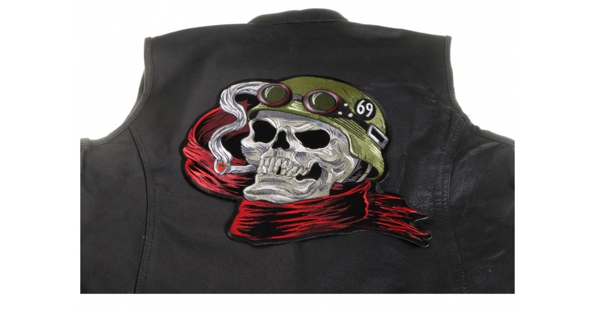Biker Back Patches