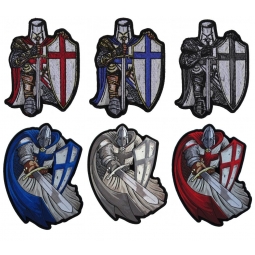 Crusader Knight Patches for Christian Missionaries - TheCheapPlace.com