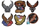 Eagle Patches for Bikers