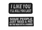 Funny Sarcastic Patches