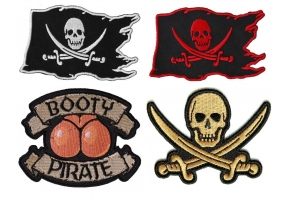 Iron on Patches for Pirate Fans