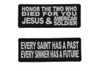 Christian Saying Patches