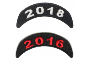 Year Rocker Patches
