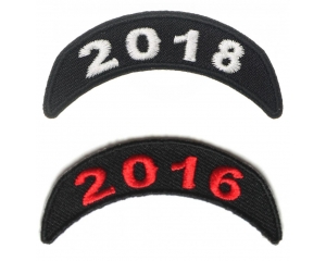 Year Rocker Patches