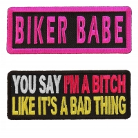 Ladies Saying Patches
