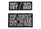 Military Biker Patches