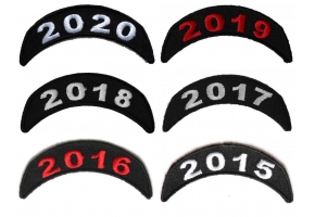 Embroidered Year Tabs