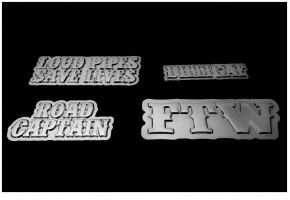 Motorcycle Pins for Bikers and Veterans