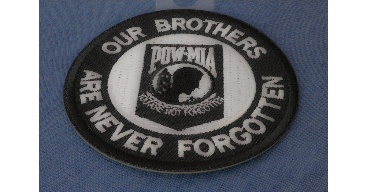 Brotherhood Rocker Patch Veteran Brotherhood Patches - Sew or Iron on - Embroidered ...