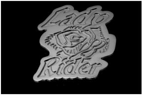 female biker pins