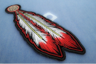 Shop Embroidered Feather Patches - Iron On or Sew On Shop Embroidered Feather Patches - Iron On or Sew On