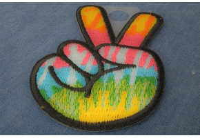 Shop Embroidered Peace Sign Patches & Peace Patches