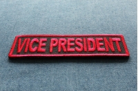 Black Red Rank Patches
