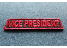 Shop Black and Red MC Officer Rank Biker Patches Shop Black and Red MC Officer Rank Biker Patches