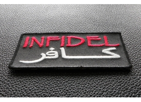 Infidel Patches in Arabic | Embroidered Infidel Patches in Arabic | Embroidered