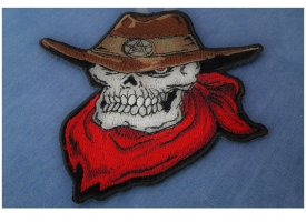 Cowboy Patch Designs of Skulls Cowboy Patch Designs of Skulls