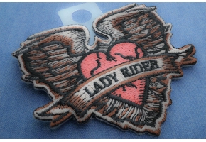 Lady Rider Patches for Biker Girls