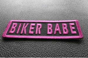 Lady Biker Patches