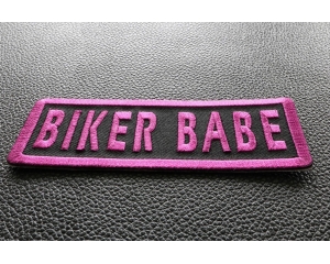 Lady Biker Patches
