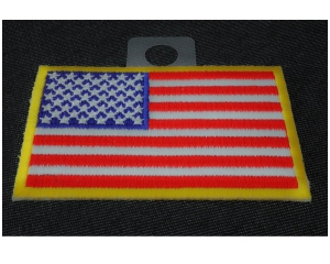 3 inch American Flags