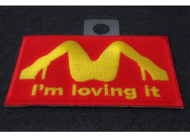 Naughty Iron on Patches with Embroidered Naughty Phrases