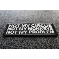 Iron on Saying Patches with Embroidered Phrases