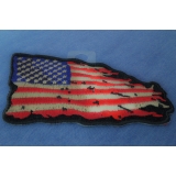 Iron on Embroidered Flag Patches