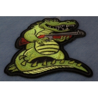 Iron on Patches with Embroidered Wild Animals