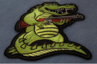 Iron on Patches with Embroidered Wild Animals