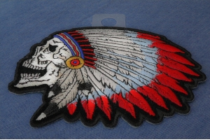 Indian Skull Patches
