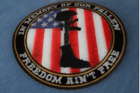 Patriotic Military Patches