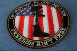 Patriotic Military Patches