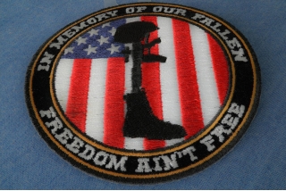 Patriotic Military Patches