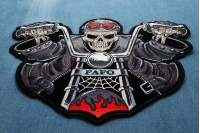 Large Skull Back Patches