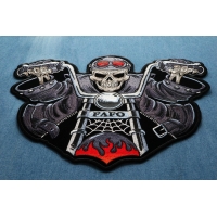 Large Skull Back Patches