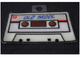 Novelty Iron on Patches Embroidered Old Designs