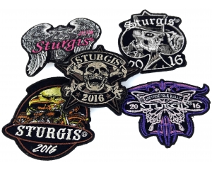 Sturgis 2016 Motorcycle Rally Patches Are Now in Stock