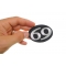 69 Patch Oval | Embroidered Patches 69 Patch, Iron on Patch, Embroidered shown on hand for size comparison