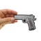 9 Mm Gun Patch 9 Mm Gun Patch shown on hand for size comparison