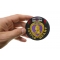 Afghanistan Purple Heart Patch | US Military Veteran Patches Afghanistan Purple Heart Patch shown on hand for size comparison